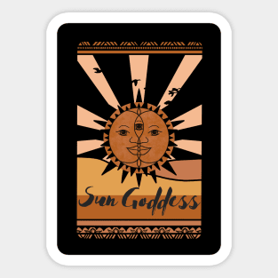 Sun Goddess Sticker